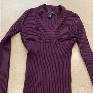 INC Purple / plum sweater